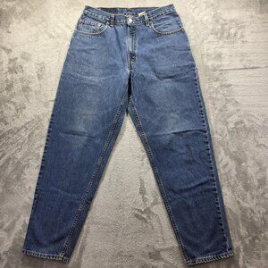 Vintage Levis 560 Jeans Mens 34x32 Blue Loose Fit Denim Made USA 90s Y2K Baggy